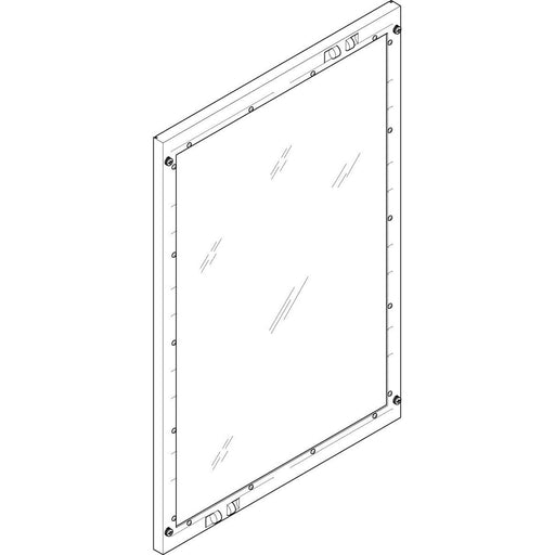 ABN - Abdeckung für Verteilerfeld Abdeckplatte FAS25N 500x750mm 2FB/5RE