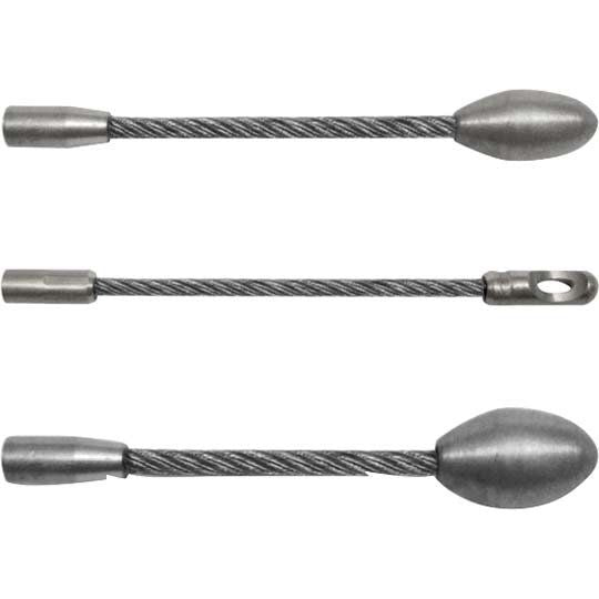 Klauke - Zubehör/Ersatzteile für Kabeleinziehsystem Federführungsköpfe 52055302 VE3 M5-10mm