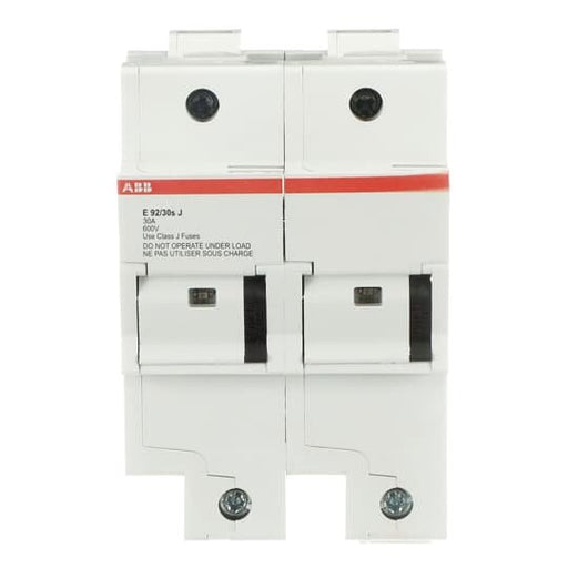 ABB Stotz S&J - Halter für zylindrische Sicherung Sicherungshalter E 92/30s J 30A In, 2 Pole