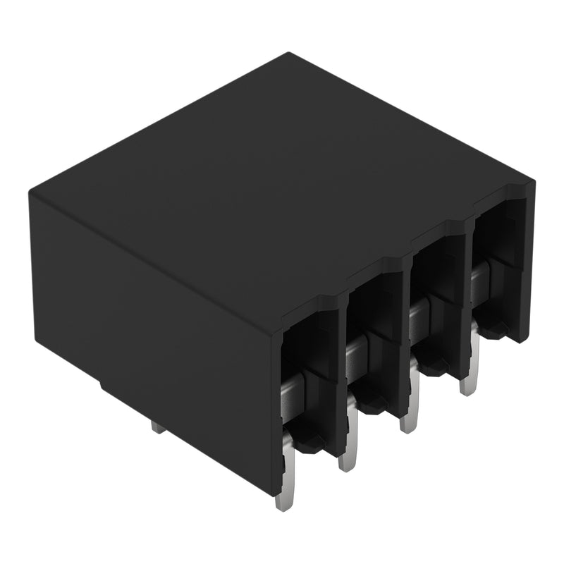 WAGO GmbH & Co. KG - Leiterplattenklemme THR-Leiterplattenklemme 2086-1204 Drücker,1,5mm²,sw − 216 Stück