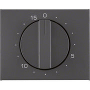 Berker - Abdeckung/Bedienelement für Installationsschalterprogramme Zentralstück 16347106 Regulierknopf