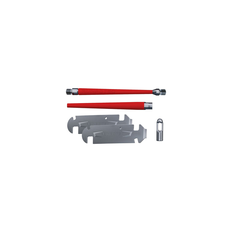 Runpotec - Zubehör/Ersatzteile für Kabeleinziehsystem Führungsspitze Set GF3 20826 Glasfaserstab 3 mm