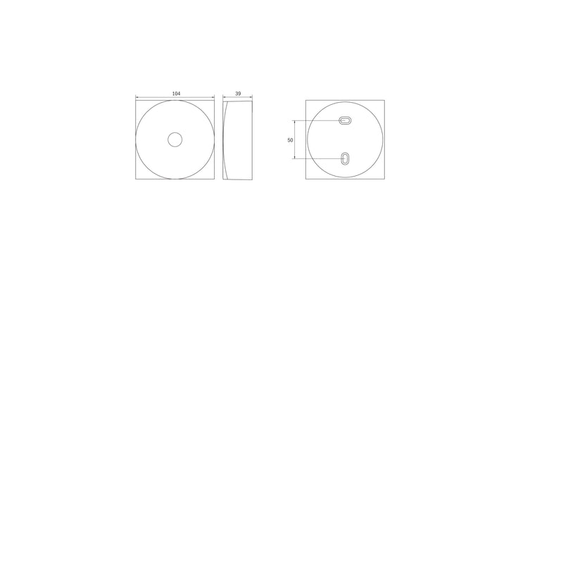 RP-Technik - Sicherheitsleuchte LED-Sicherheitsleuchte EARL428WL Decke, Linsen, rund