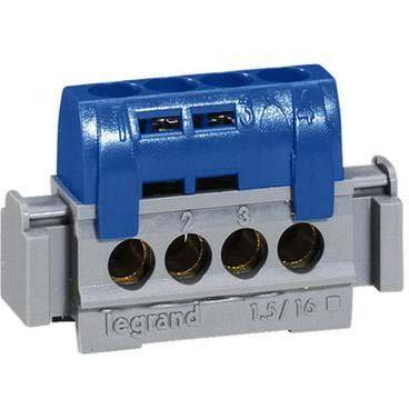 Legrand - Hauptleitungsklemme LEXIC Erdungsklemme Legrand 004835 1/16