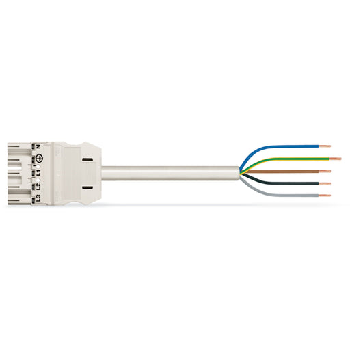 WAGO - Konfektionierte Leitung für steckbare Gebäudeinstallation konfekt. Anschlussleitung 771-9995/217-202 Eca,Stecker