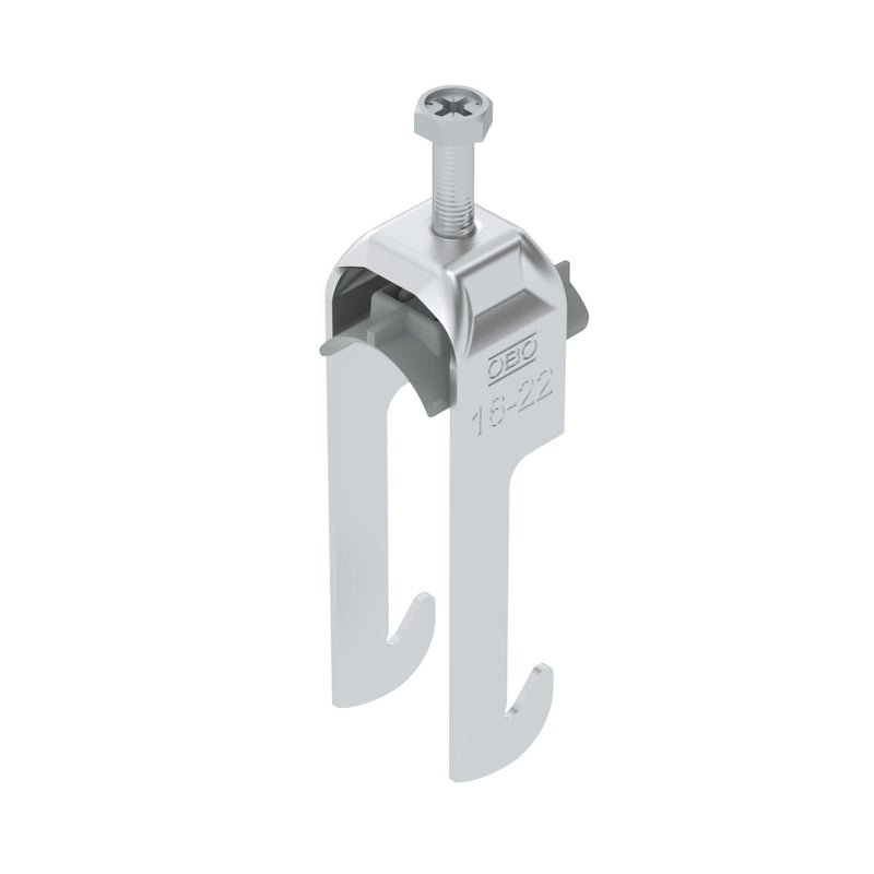 OBO Bettermann - Bügelschelle BS-W1-K-22 ALU 16-22mm − 50 Stück