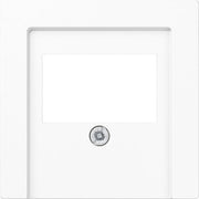 Jung - Einsatz/Abdeckung für Kommunikationstechnik Abdeckung aws A 569 BFPLT WW für TAE-Dose