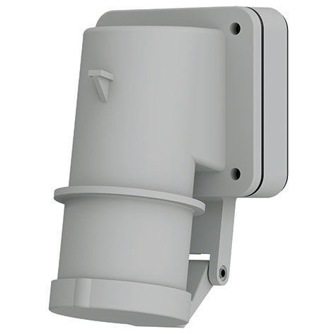 Mennekes - CEE-Gerätestecker (IEC 60309) Aufbaustecker 20965 16A5p1h>50V IP44 − 1 Stück