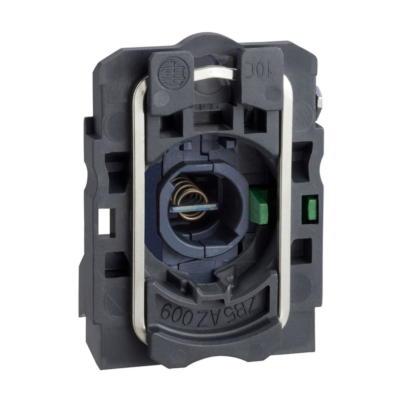 Schneider Electric - Lampenfassungsblock für Befehls- und Meldegeräte Hilfsschalterblock ZB5AW061 1S m.Lampenfassung