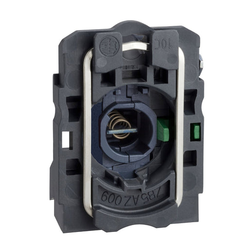 Schneider Electric - Lampenfassungsblock für Befehls- und Meldegeräte Hilfsschalterblock ZB5AW061 1S m.Lampenfassung