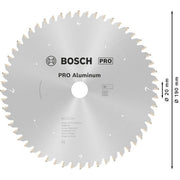 Bosch - Kreissägeblatt PRO Aluminium cordless 2608837770 Kreissägeblatt 190 x