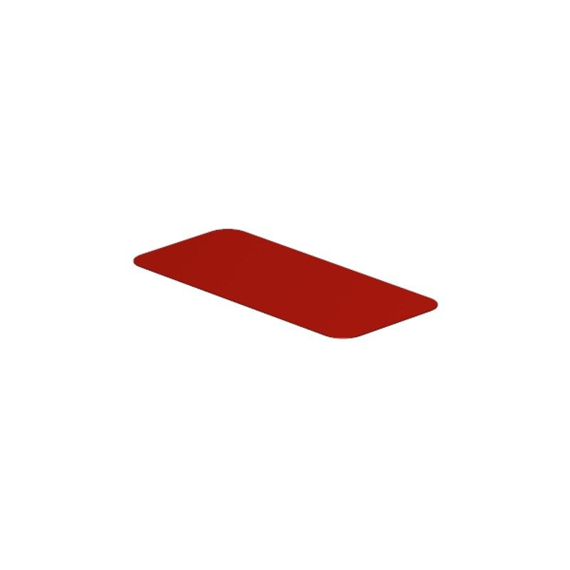 Weidmüller - Kennzeichnungsmaterial Gerätemarkierer, Etikett SM 27/12.5 MM RT 27x12,5mm rot − 1000 Stück
