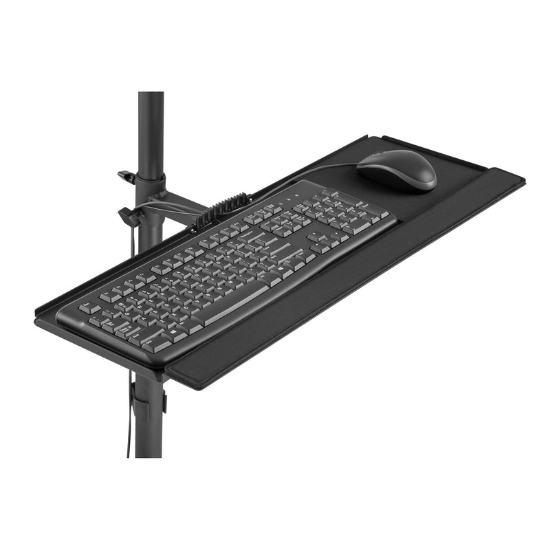 DIGITUS - Halterung für Audio-/Videosysteme Mobile Workstation DA-90374 8 kg max., sw
