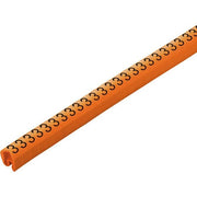 Weidmüller - Kabelmarkierungssystem Leitermarkierer CLI C2-4OR/SW 3 CD − 250 Stück