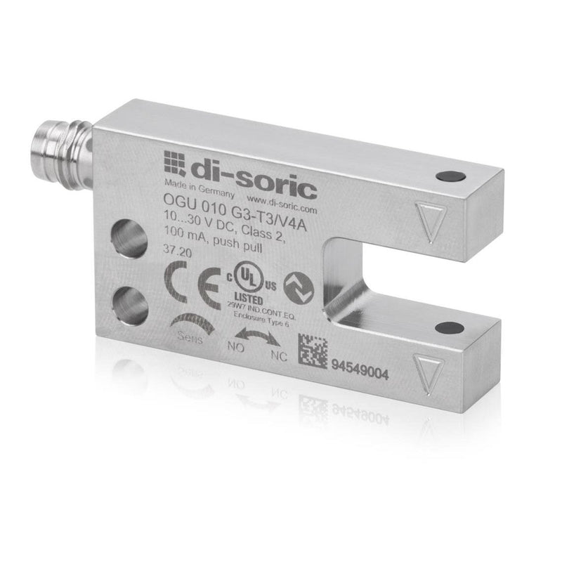 Di-soric - Gabellichtschranke OGU 010 G3-T3/V4A 10 mm