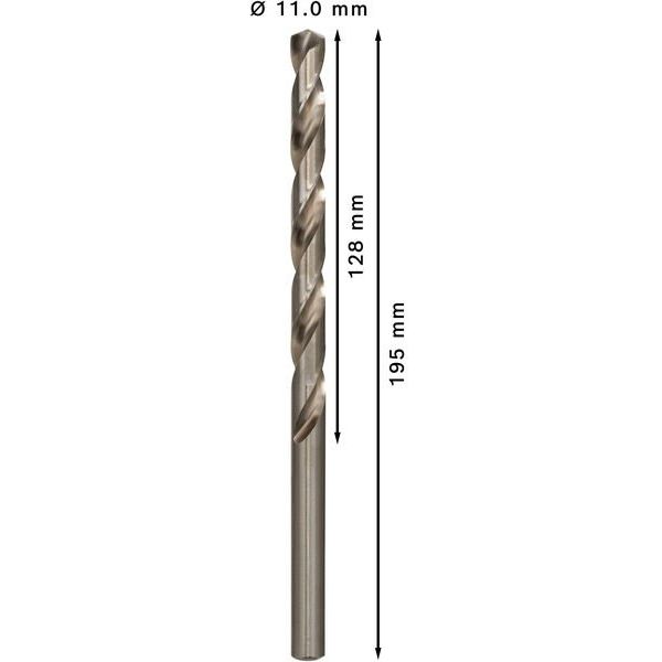 Bosch - Bohrer PRO Metal HSS-G 2608596833 Spiralbohrer 11 x
