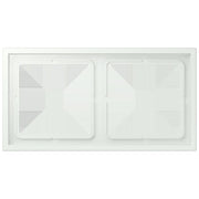 Jung - Abdeckrahmen Rahmen 2-fach LCZ 982 BF 210 outremer gris