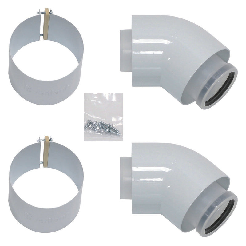 Vaillant - Zubehör/Ersatzteile für Gasheizkessel Paket 1.54 Luft-/Abgasführ 0010048816