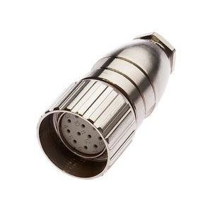 Ipf Electronic - Rundsteckverbinder, feldkonfektionierbar (Industriesteckverbinder) Zubehör Drehgeber, AV000021 Kabeldose gerade