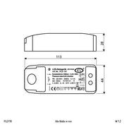EVN Lichttechnik - LED-Betriebsgerät LED-Netzgerät PLD 118 350mA 9,2-18,2W