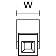 HellermannTyton - Steckklemme HECL-1/1-PA-GY-100ST − 100 Stück