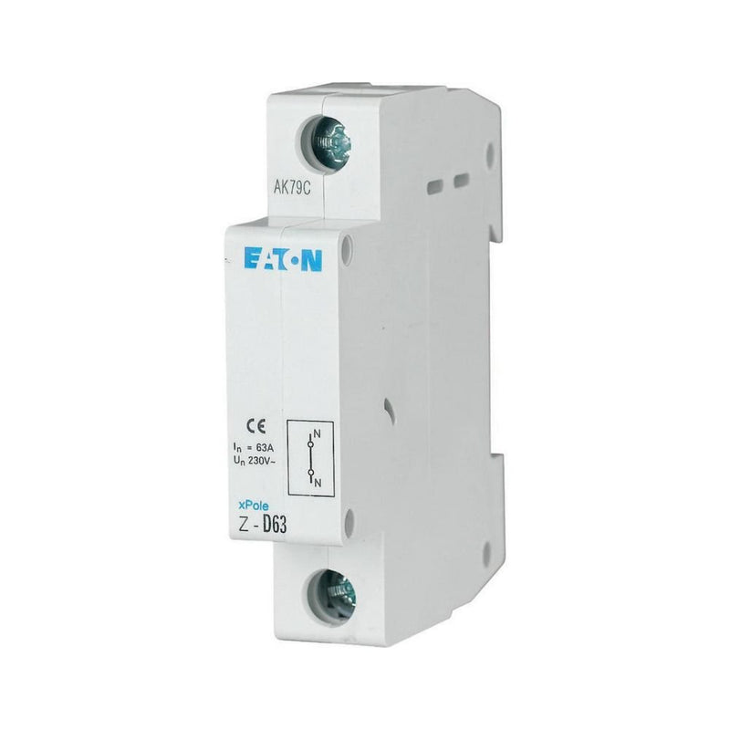 Eaton - Zusatzeinrichtung für Reiheneinbaugeräte Durchführung Z-D63 für Neutralleiter − 12 Stück