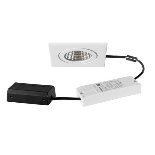 Brumberg Leuchten - Downlight/Strahler/Flutlicht LED-Einbaudownlight 230V 41476073 3000K quadratisch