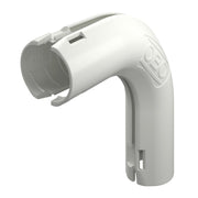 OBO Bettermann - Bogen für Installationsrohre Quick-Pipe-Bogen 3000 BMS M16 RW 90 Grad − 10 Stück