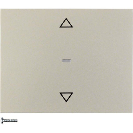 Berker - Bussystem-Tastwippe KNX-Funk Jalousie-Taste 85245273 edelstahl lackiert