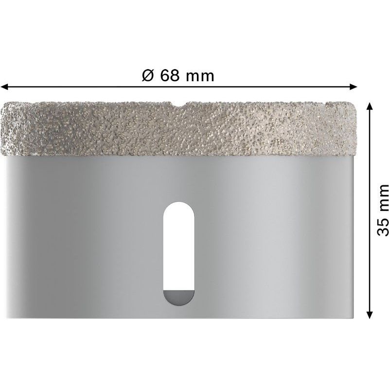 Bosch - Bohrer PRO Ceramic dry 2608599022 Trockenbohrkrone 68