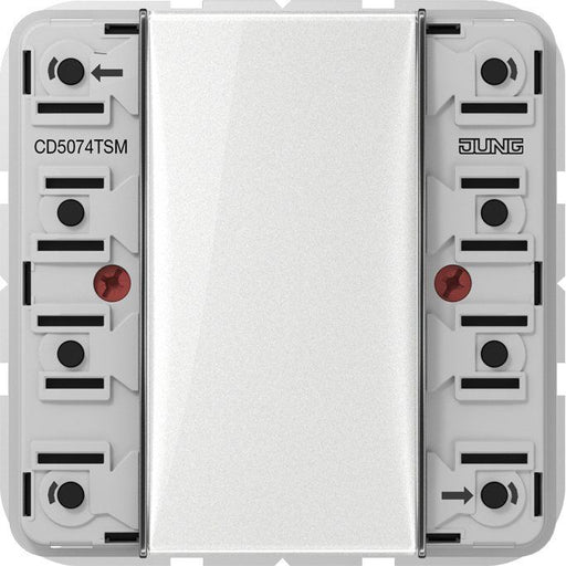 Jung - Bussystem-Tastsensor KNX Tastsensor-Modul CD 5074 TSM Standard, 4fach