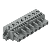 WAGO - Kabelsteckverbinder für Leiterplattensteckverbinder 1-Leiter-Federleiste 231-208/027-000 CAGECLAMP,2,5 mm²,gr − 25 Stück