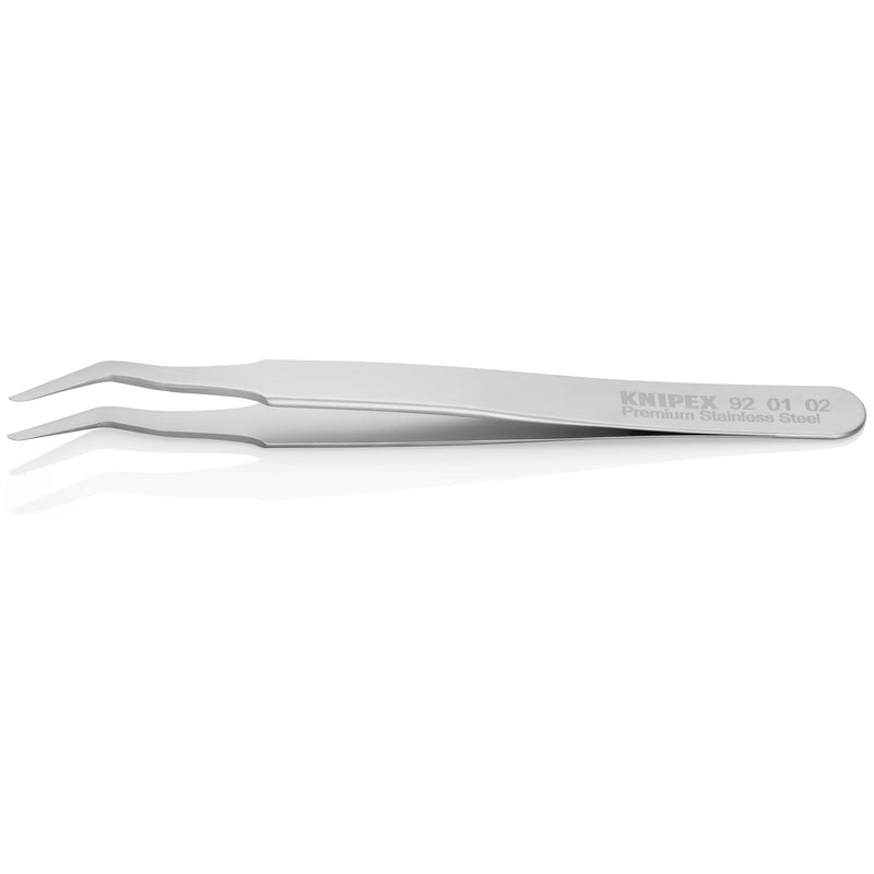 Knipex - Pinzette SMD-Präzisionspinzette 92 01 02 Glatt 120 mm − 1 Stück
