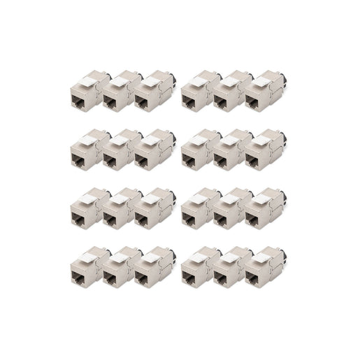DIGITUS - Modularer Steckverbinder Keystone Modul Kat.6A DN-93617-24 geschirmt Set=24St
