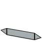 Phoenix Contact - Warn-/Hinweisschild Rohrleitungsmarkierer PML-T103 (26X280)R grau, 26x280mm