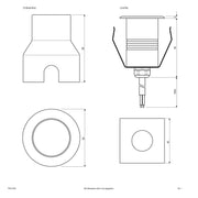 EVN Lichttechnik - Bodeneinbauleuchte P-LED Bodeneinbauleuchte P6741502 IP67 12V 1,5W 3000K