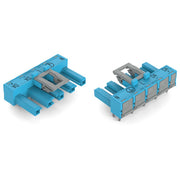 WAGO - Leiterplattensteckverbinder Buchse für Leiterplatten 770-3105/011-000 abgew.,5-polig,blau − 50 Stück