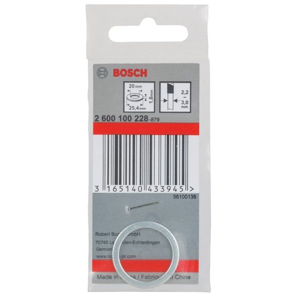 Bosch - Systemzubehör für Sägen (Akku/elektrisch/Druckluft) Reduzierring für PRO 2600100228 Kreissägeblatt 25.4