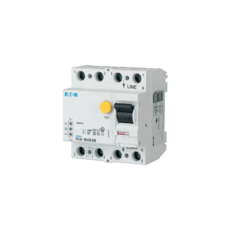 Eaton - Fehlerstrom-Schutzschalter FI-Schalter FRCDM-40/4/03-S/B 40A 4p 300mA