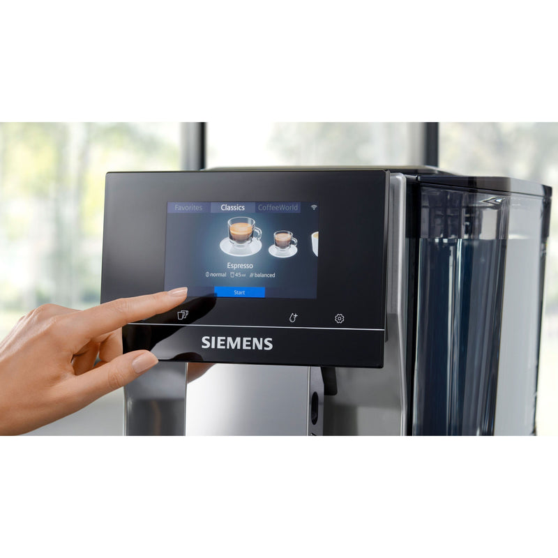 Siemens SDA - Espressoautomat Kaffeevollautomat TP715D01 EQ700 Morning Haze