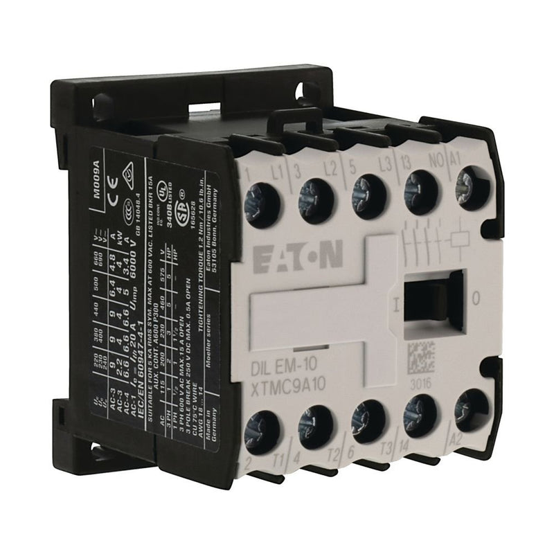 Eaton - Leistungsschütz zum Schalten von Wechselstrom Leistungsschütz DILEM-10(48V50HZ) AC-3/400V:4kW 3p