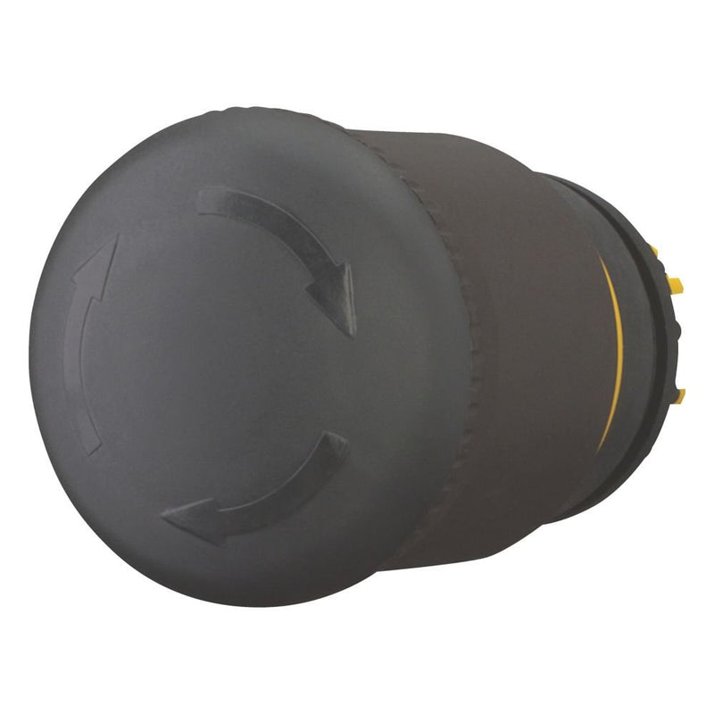 Eaton - Frontelement für Pilztaster Pilzdrucktaste M22S-PVT schwarz,D=22mm