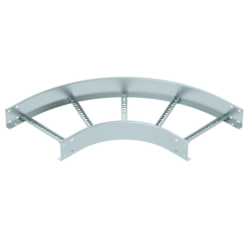 OBO Bettermann - Bogen für Kabelleiter Bogen LB 90 1140 R3 FS 90 Grad
