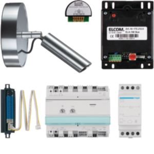 Elcom - Türsprech-Set Basic-VideoKit VKG-500/CCS 2 Draht