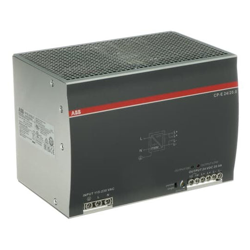 ABB Stotz S&J - Gleichstromversorgung Netzteil CP-E 24/20.0 Out: 24VDC/20A