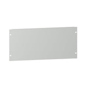 Schneider Electric - Frontplatte für Baugruppe mit Rastermaß 482,6 mm (19 Zoll) Blindplatte NSYCRTM5U Blech 5HE RAL7035