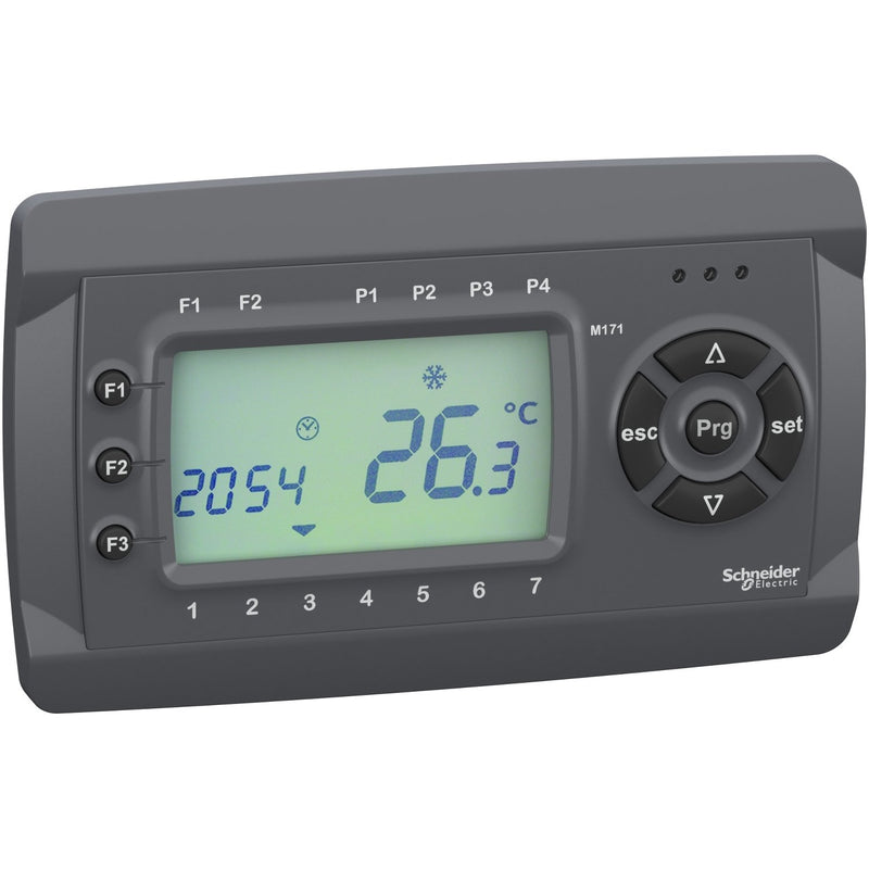 Schneider Electric - Grafik-Panel Bedienterminal Modicon TM171DLCD2U M171LCD-Display,2AA − 6 Stück