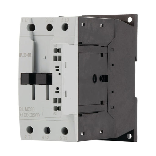 Eaton - Leistungsschütz zum Schalten von Wechselstrom Leistungsschütz 3polig DILMC50(230V50/60HZ) 380/400V 22kW