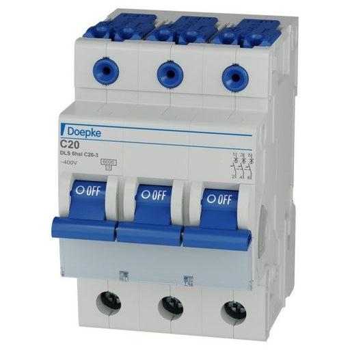 Doepke - Leitungsschutzschalter DLS 6HSL C20-3 6KA