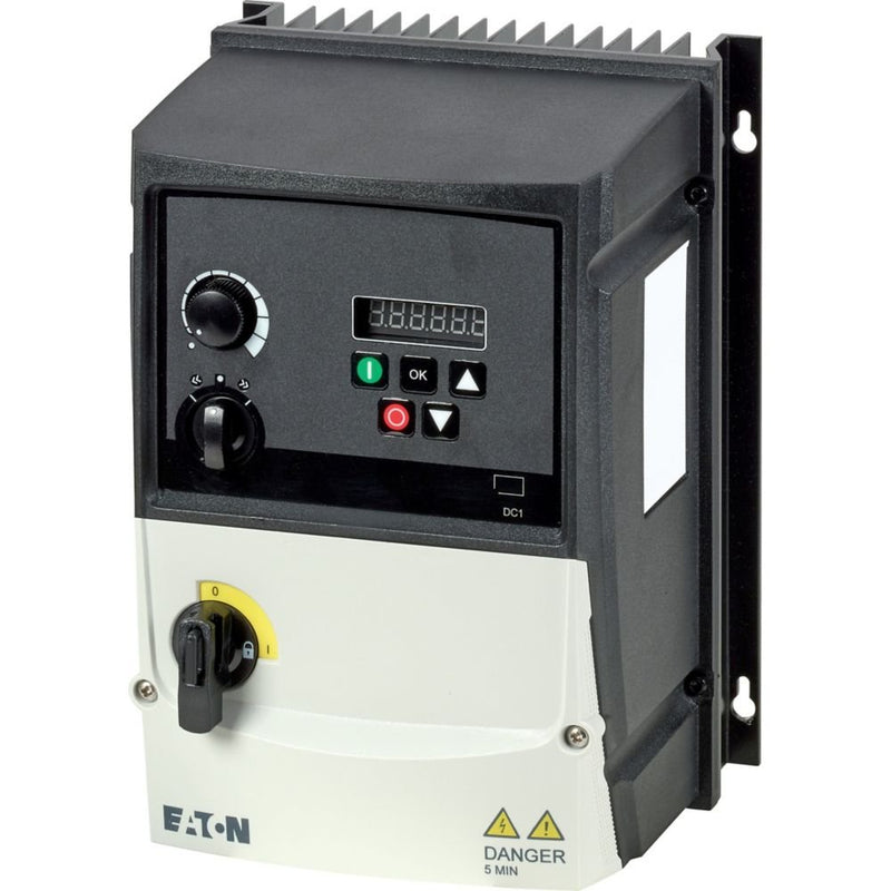 Eaton - Frequenzumrichter =< 1 kV Frequenzumrichter 3phasig DC1-345D8FB-A6SOE1 400V 5.8A 2.2kW AC